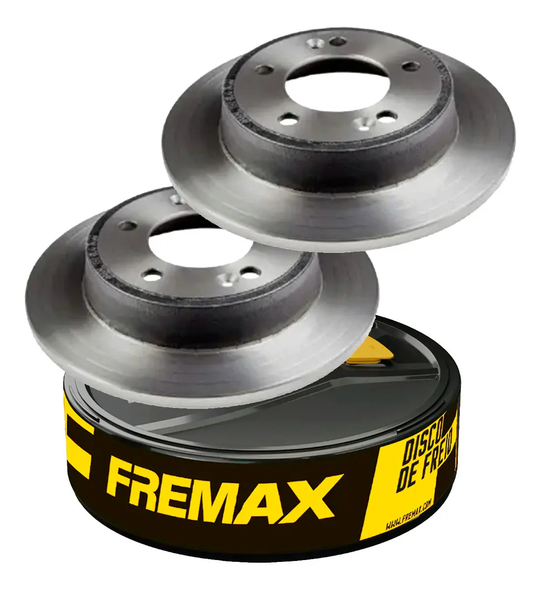 Par Disco Freio Ventilado Serie 1 3 4 07/19 Dianteiro Fremax - FREMAX BD4666/BD4666