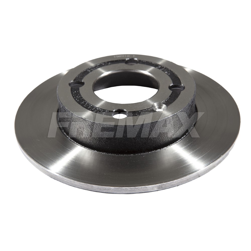 Par Disco de Freio Traseiro VOLKSWAGEN SAVEIRO Sólido sem Cubo 4 Furos - FREMAX BD9613