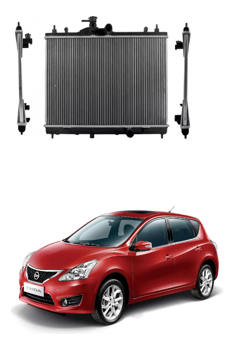 Radiador de água A/S padrão Nissan Tiida 2006-2017 - ISAKA CRNN1110