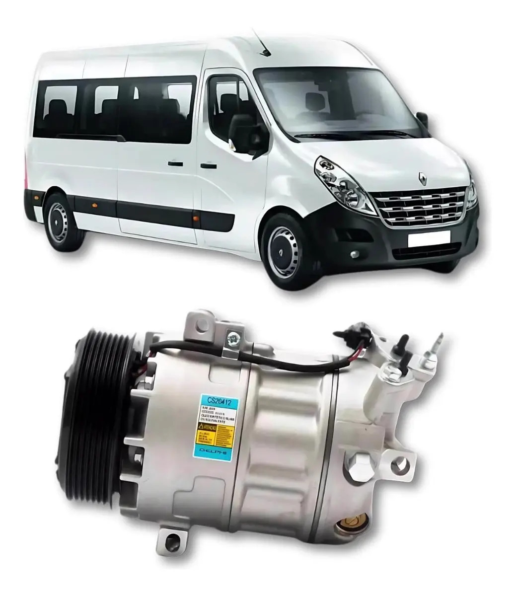 Compressor De Ar Condicionado Renault Master 2.3 2013 Acima - DELPHI CS20412-13B2