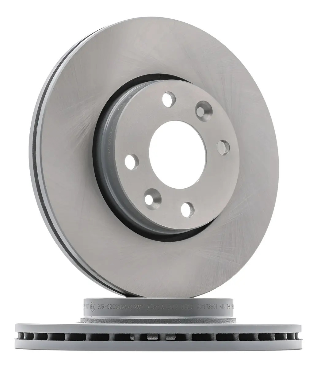 Kit de disco de freio X2 Del. Para Clio Logan 258 mm - CILBRAKE DB8366C
