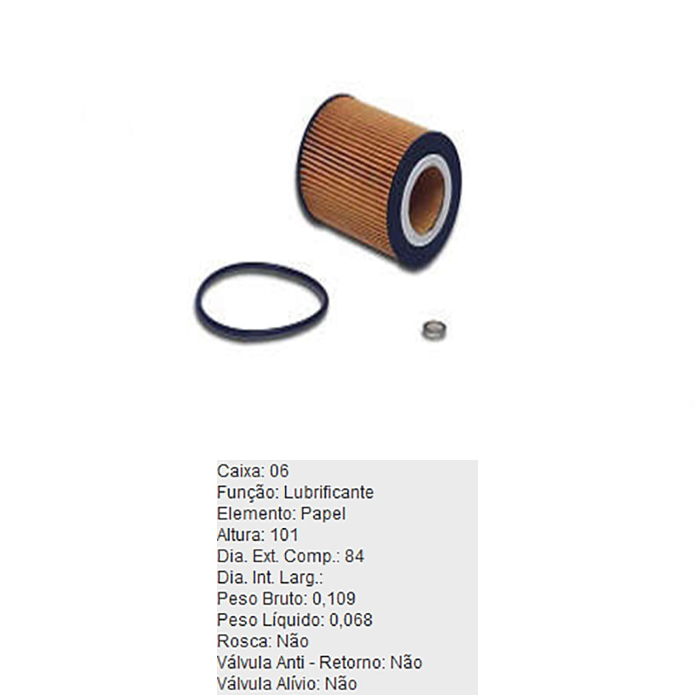 Filtro de Oleo Lubrificante Pel801 Tecfil - TECFIL DPS-7527977