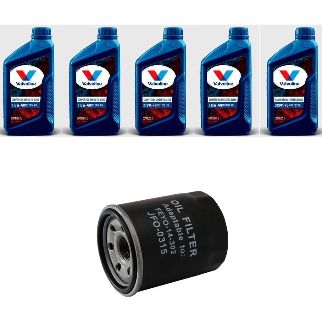 Kit Troca Oleo Valvoline 15w40 Pathfinder 3.3 Vg33 1996/2004
