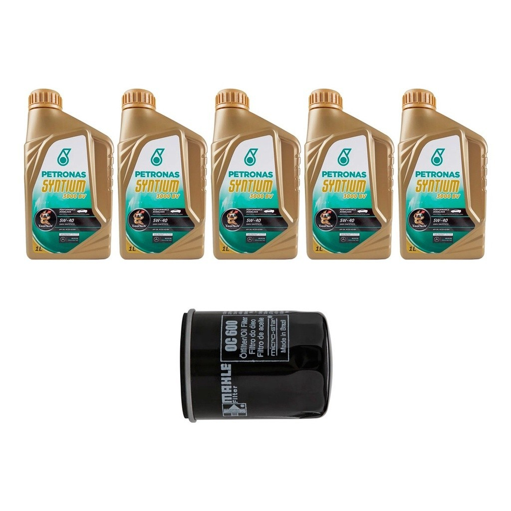 Kit Troca Oleo Syntium 5w40 Hyundai I30 2.0 2007/2012