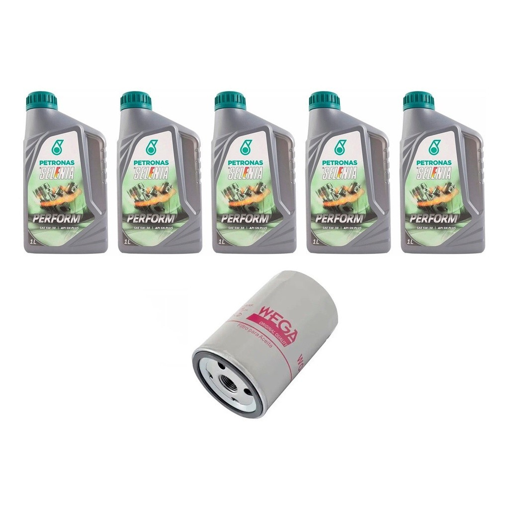 Kit Troca Óleo Selenia 5w30 Audi A4 Tsfi 2.0 2001/2008