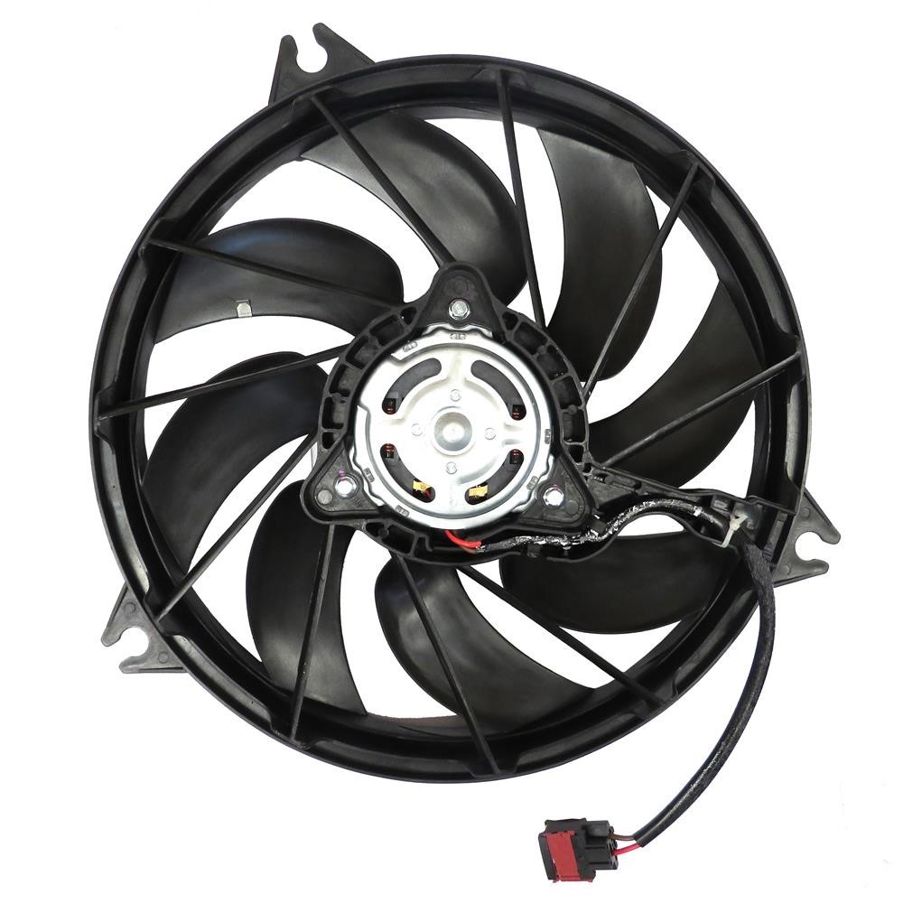 Eletroventilador do Radiador PEUGEOT 206 com Ar-condicionado com Conector Novo - GAUSS GE1018