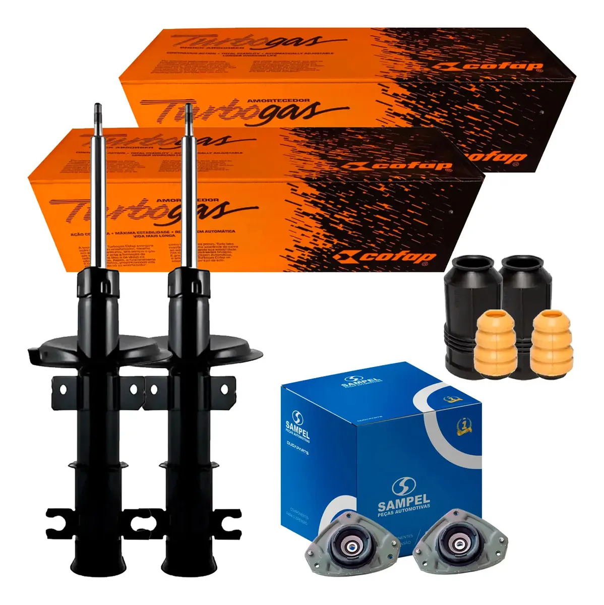 Par Kit Amortecedor Dianteiro Fiat Marea 2.0 Turbo Cofap - COFAP GP32319/GP32319/1405/1405/9476841/9476841