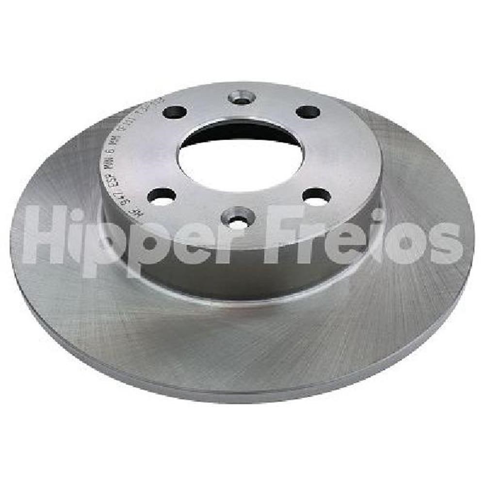Disco de Freio Dianteiro RENAULT TWINGO Sólido 4 Furos Pista 7X8mm - HIPPER FREIOS HF947