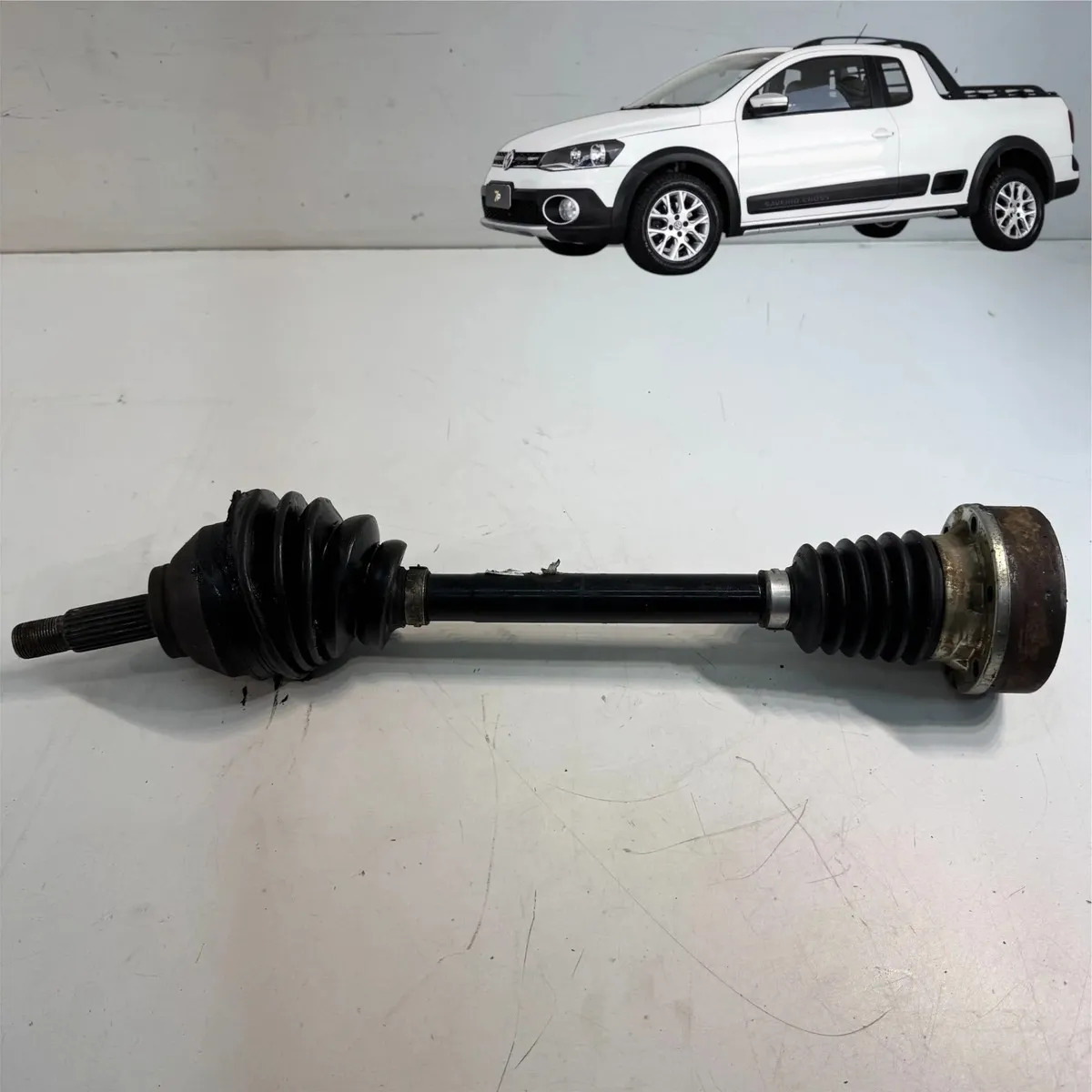 Semi Eixo Esquerdo Saveiro 1.6 2013 2014 2015 2016 - VOLKSWAGEN Homocinetica esquerda Saveiro