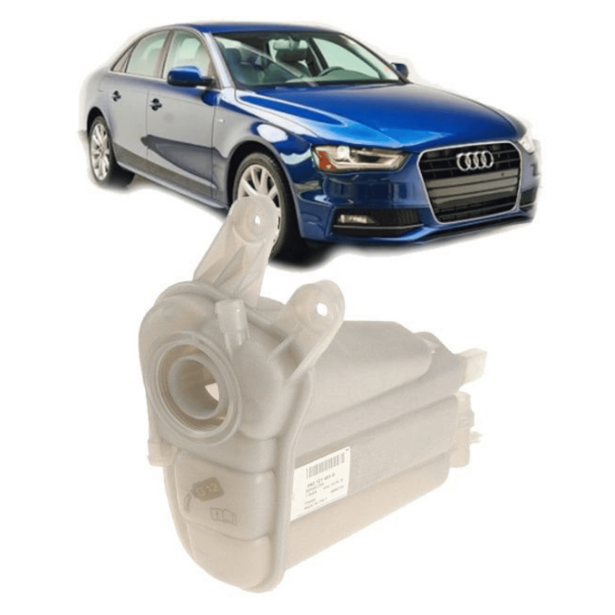 Reservatorio Agua Radiador Audi A4 A5 Q5 1.8 e 2.0 TFSI de 2009 a 2018