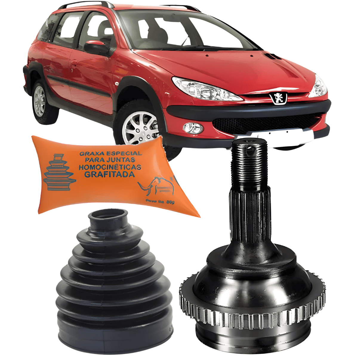 Junta Homocinetica Peugeot 206 Escapade com Abs 25x24