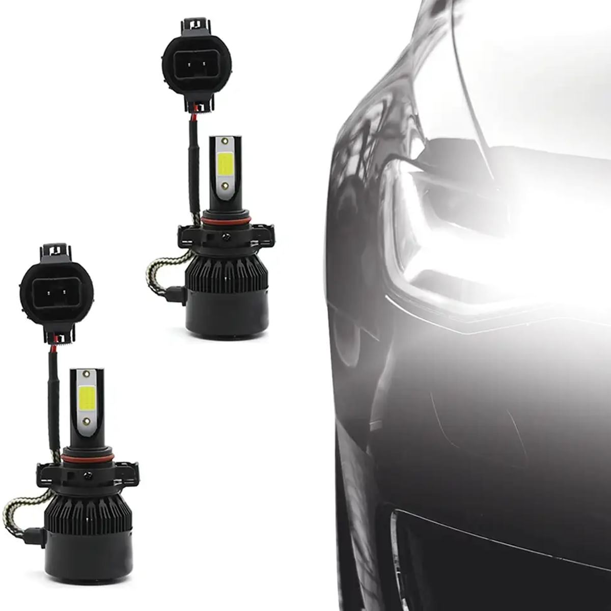 Kit Par de Lâmpadas Automotiva Super Led H16 6000K Limited Edition - Code by Tech One - TECH ONE KCZ5619
