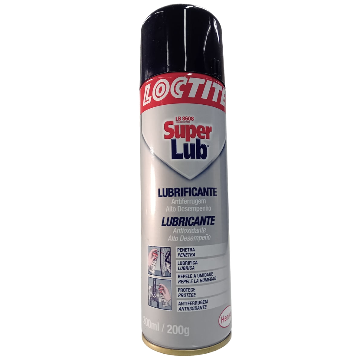 Lubrificante Spray SuperLub Loctite 300ml/200g - LOCTITE LOC2569453