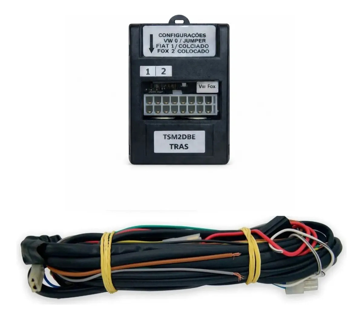 Chicote E Modulo Vidro Eletrico Gol G6 G7 Traseiro - DIAL INDUSTRIA M.33.3006