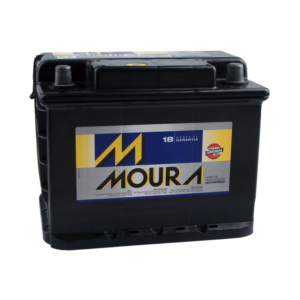 Bateria 60Ah Polo Lado Direito - MOURA M60AD