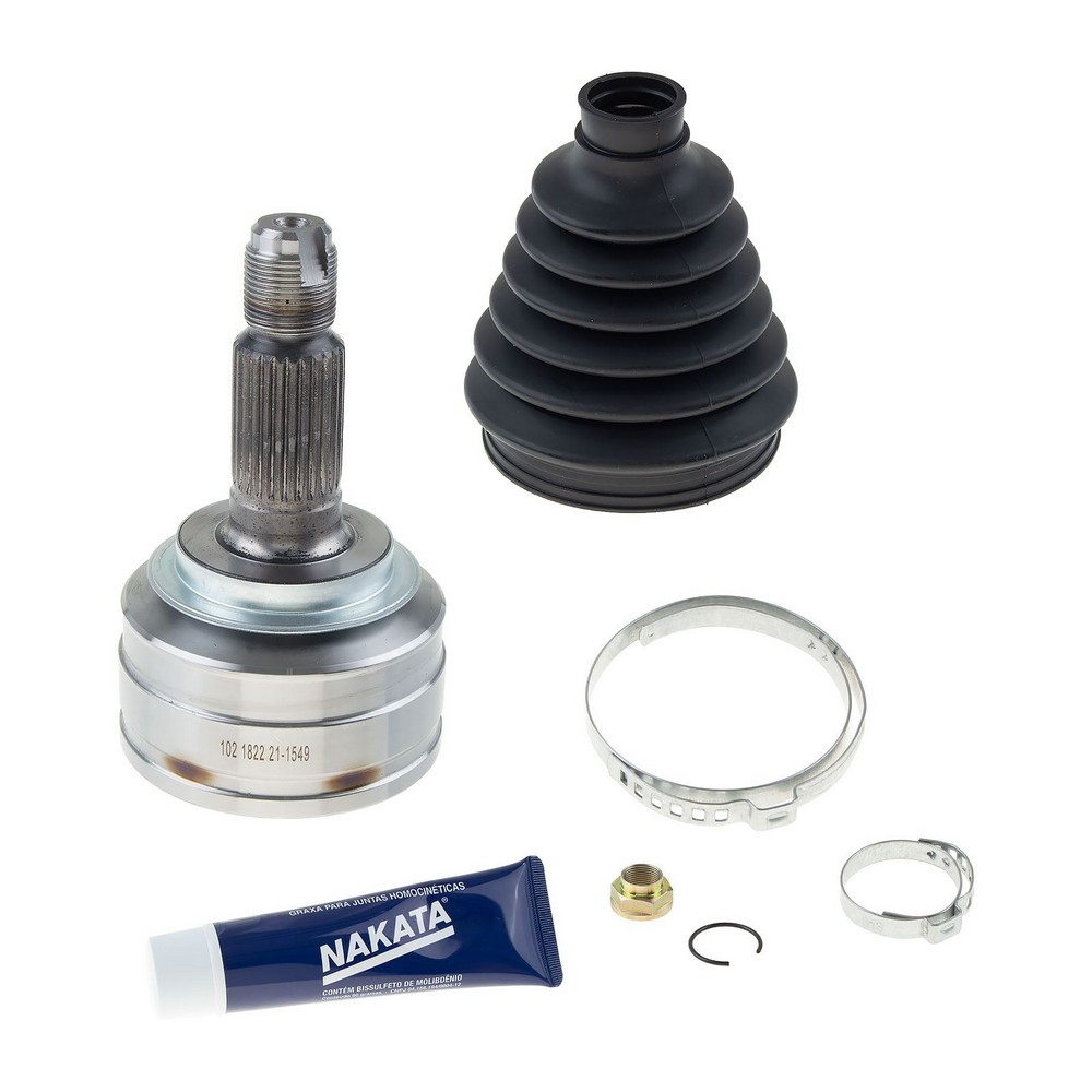 Ponteira Homocinética Fixa HONDA FIT Mecânico/Autom. com ABS 22 Dentes - NAKATA NJH211549