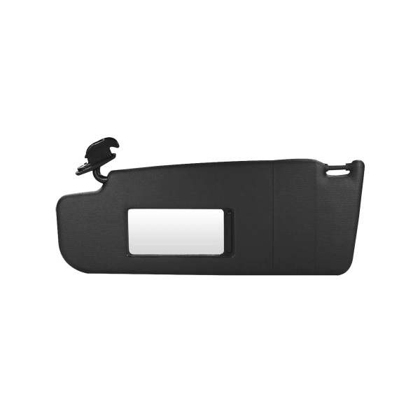 Quebra-Sol VOLKSWAGEN GOLF/JETTA Lado Esquerdo com Espelho sem Iluminação Preto - NEWTEC AUTOMOTIVE NT3053VVW