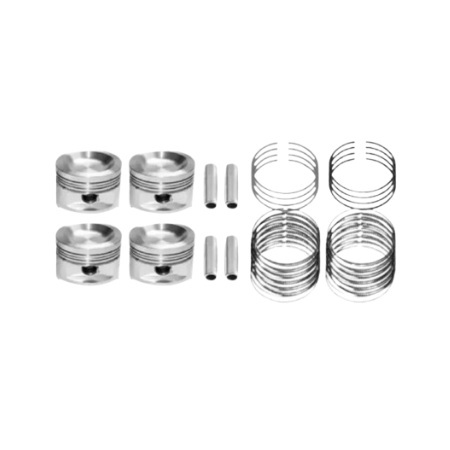 Pistão com Anel Unitário (0.50) TOYOTA HILUX - MAHLE/METAL LEVE PA9830050