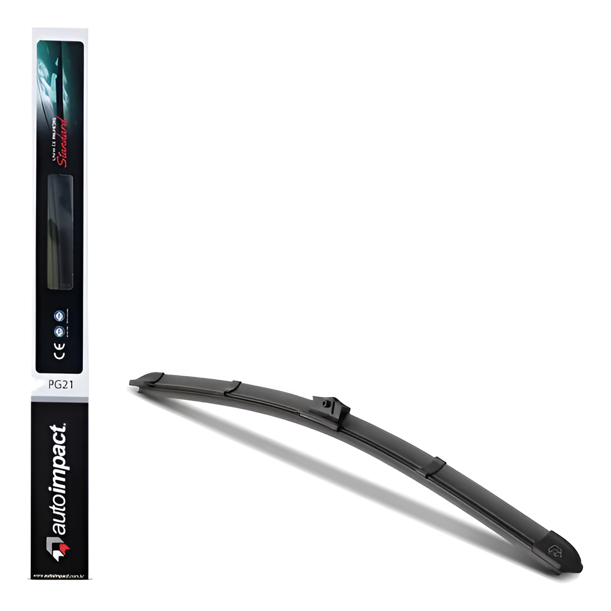 Palheta Limpador 21mm Slin Encaixe Orig Tiguan Audi Pg21 Preto