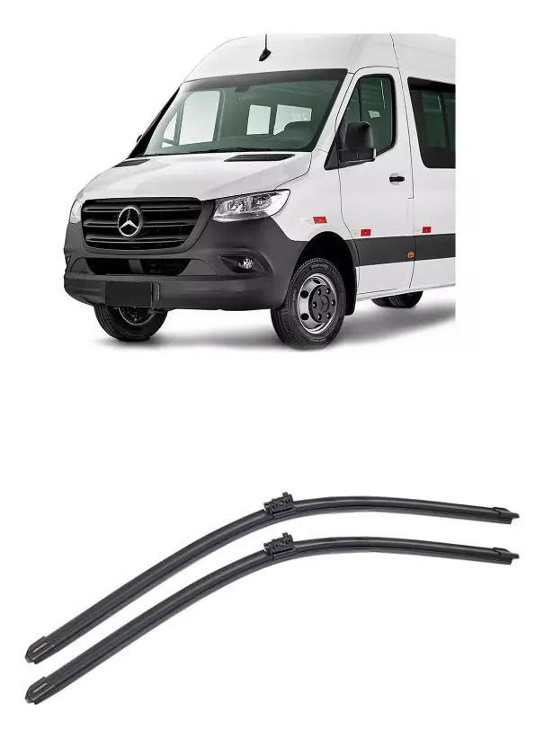 Palheta Limpador Parabrisa Sprinter 2020 2021 2022 2023 Cor Preto - VETOR PVF2624S