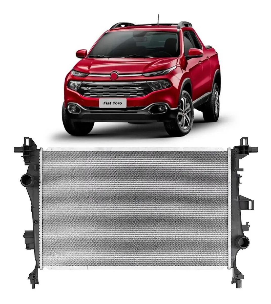 Radiador Toro 2016 A 2021 1.8 Manual Ou Automatico - SÃO PAULO AUTO PEÇAS R-29763