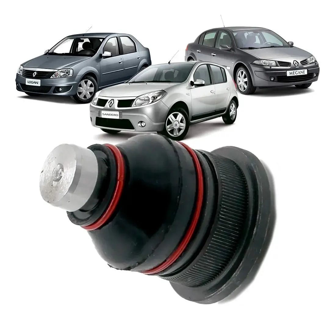 Pivô Suspensão Inferior Sandero 1.6 8v 2010 2011 2012 - DLZ / MAK AUTOMOTIVE / AUTOSTAR R1000260, APV05006, JE5185, N9235, PVI2184, VKDS6017, PS4446, 503172