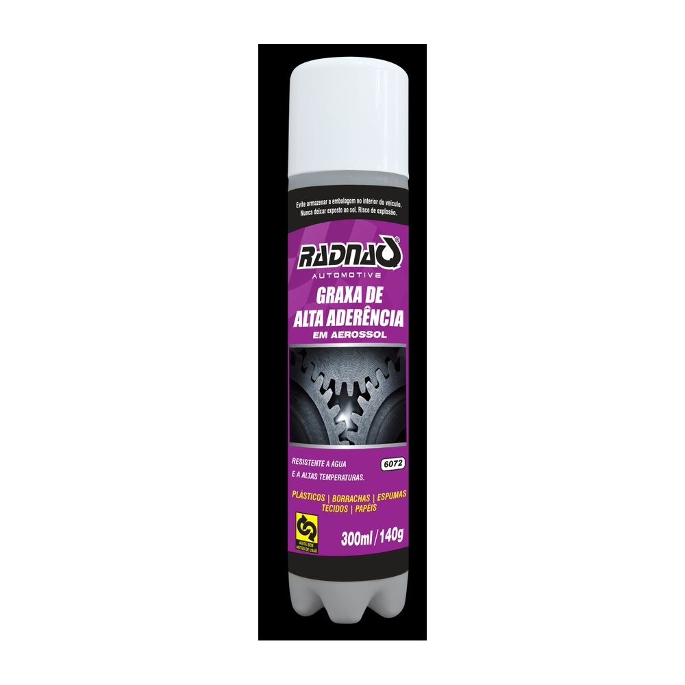 Graxa Alta Aderência em Spray 300ml - RADNAQ RQ607212S