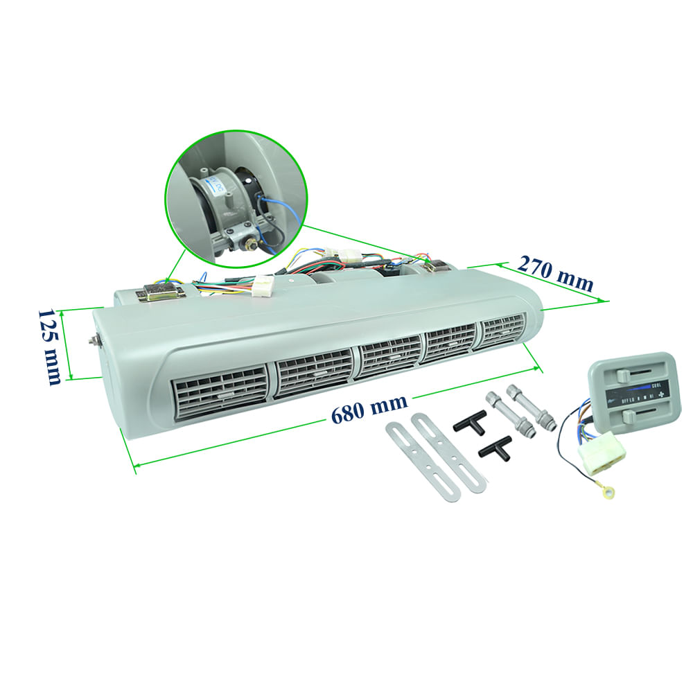 Caixa Evaporadora Universal 5 Difusores 32000 Btus - ROYCE S02.1568