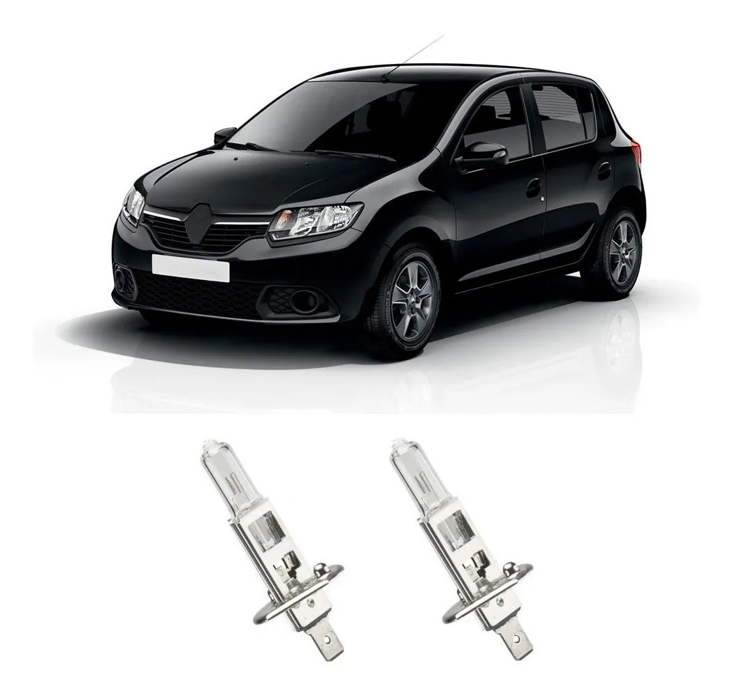 Par Lâmpada Halógena Sandero 2015 2016 2017 2018 2019 2020 - AUTOMOTIVE IMPORTS Sandero 2015 a 2020