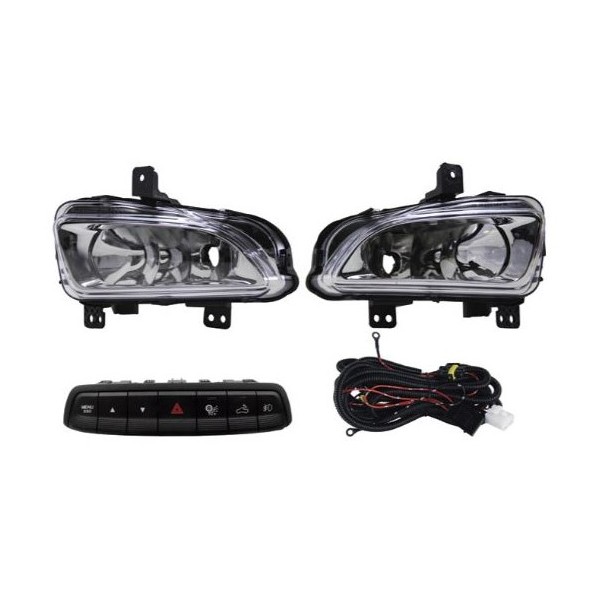 Kit de Farol Auxiliar FIAT STRADA - SHOCKLIGHT SL091811
