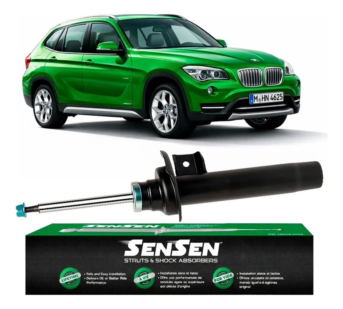 Amortecedor Sensen Dianteiro Esquerdo Bmw X1 E84 Sdrive - SENSEN SS-2704DE