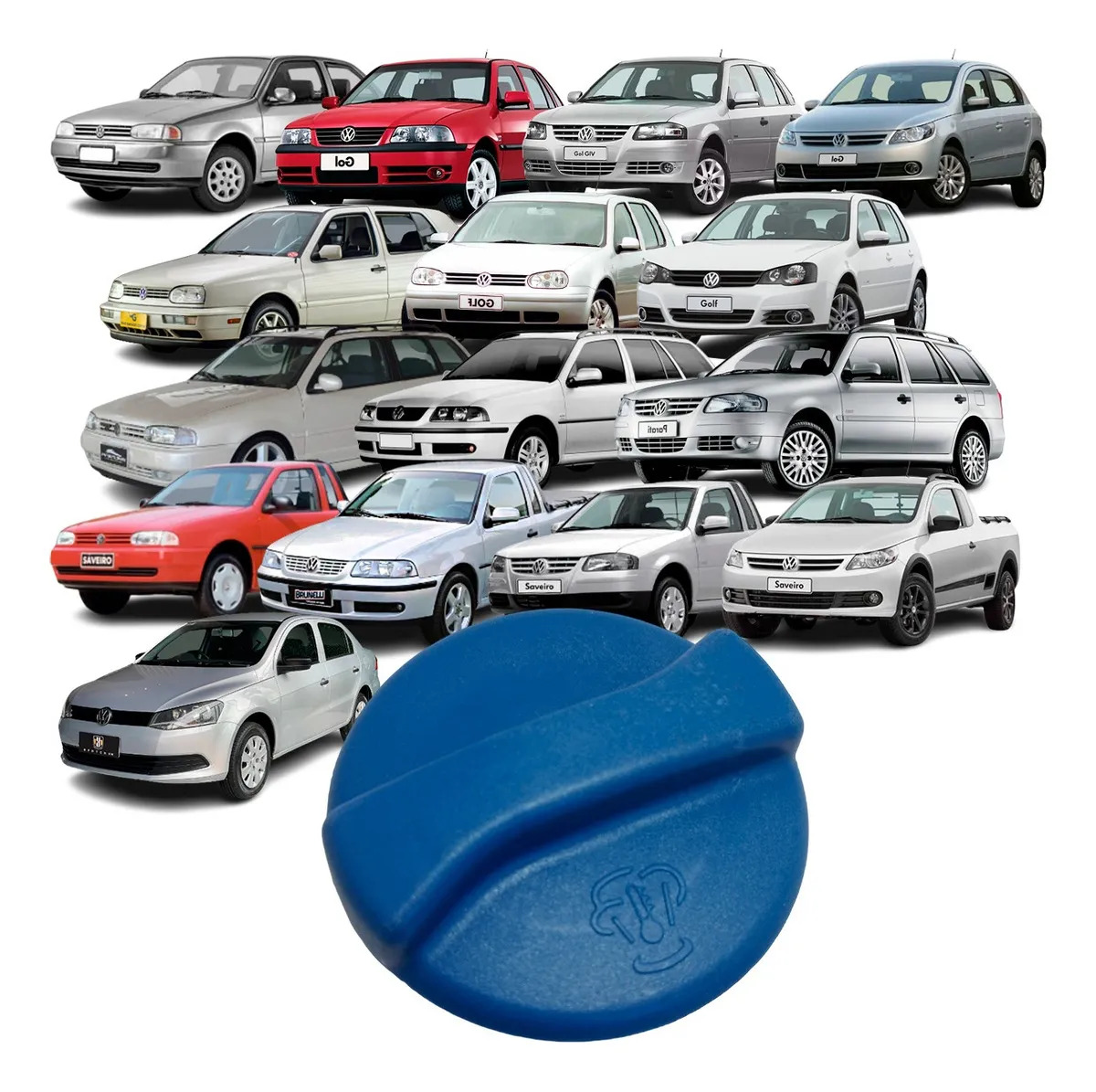 Tampa Reservatório Água Vw Gol Golf Saveiro Parati Voyage - TANCLICK TC3061 0710140 21040 TG1006 F40 10337 1H0121321C
