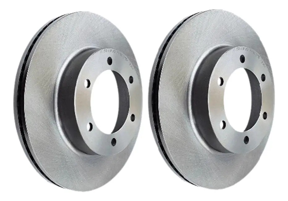 Kit X2 de disco de freio ventilado Hilux Ans TY-df512
