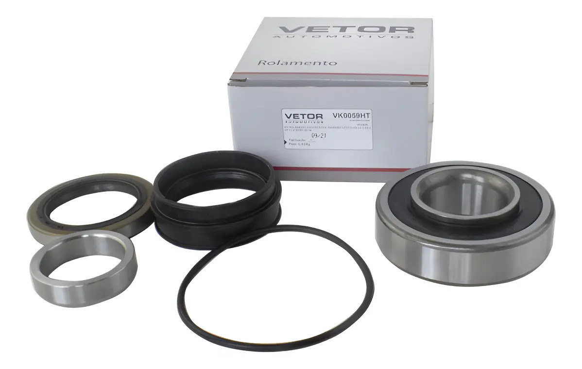 Kit Rolamento Roda Traseiro Toyota Hilux 2.5 3.0 2005 / 2011 - VETOR VK0059HT 90080-36134 9008036134