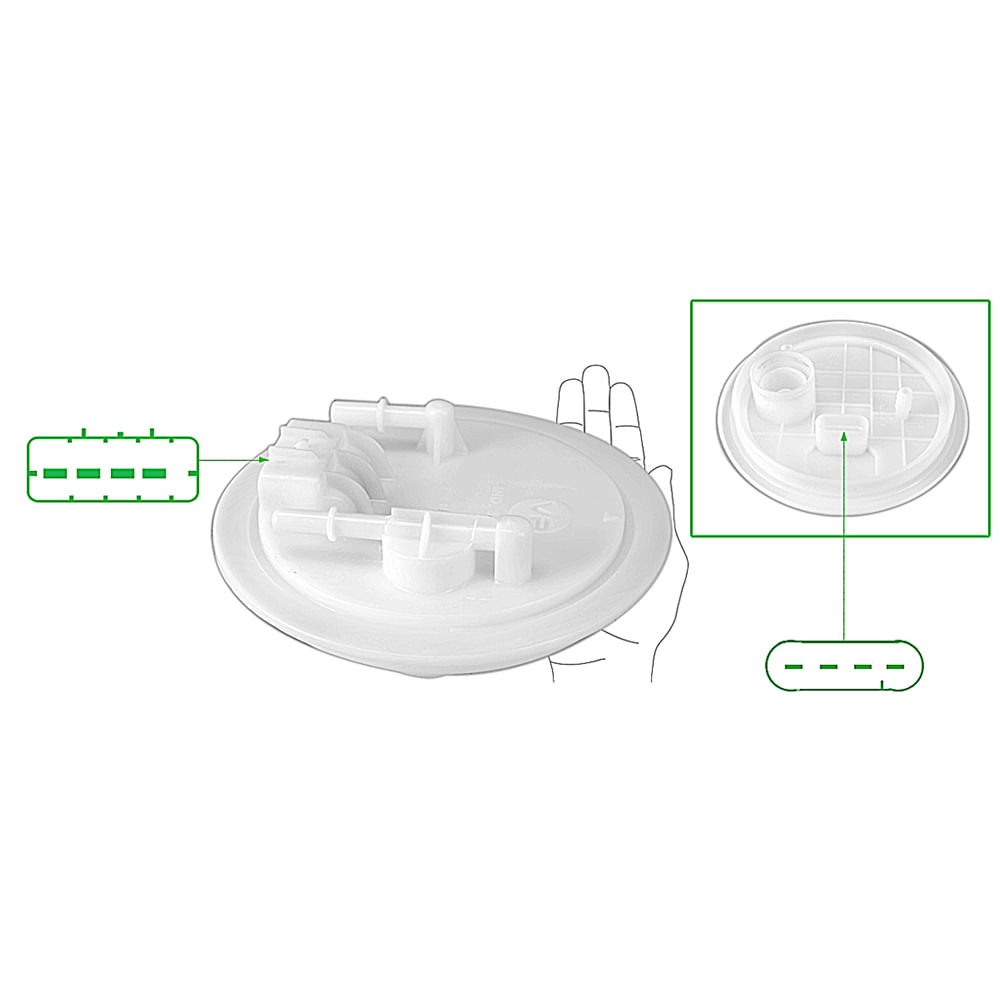 Flange Bomba Combustível Zafira - VP VP 7136